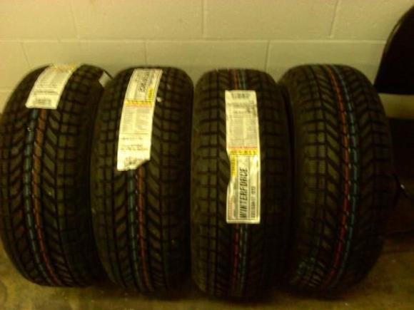 winter tires, Installed 12-19-10 60,067 miles...