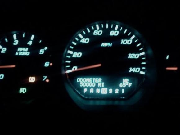 me hitting 50,000 miles and running(last year) pesky tire sensor
