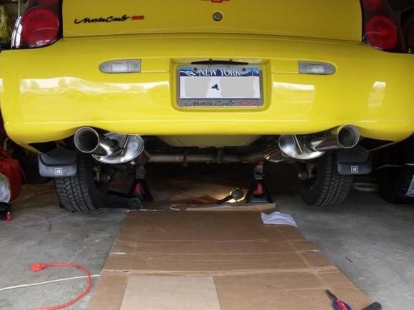 Back after SLP Exhaust installation