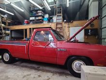 Got it lowered. Lots of work done. Boxed the frame, added a clifford setup to the slant. Lots more. 