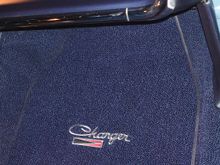 Of course floor mats. 