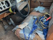 The story I heard is that the farmer was a big dodge guy and bought farm trucks by the half dozens from auctions but this was the only one he bought brand new. So when the front brakes locked up after 300+ thousand miles he just drug it to the back of his field and let it rot because he had dozens of others just waiting to take it's place.