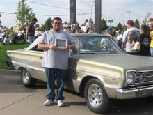 PZAZZ CAr Show Sept. 2009 Burlington, IA.  We won first in our class...but was the only car in the class!