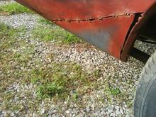 Passenger Lower quarter panel