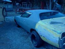 shaved markers- driver side body work.