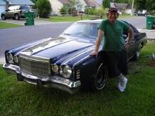 me and my 77 T-Top Cordoba