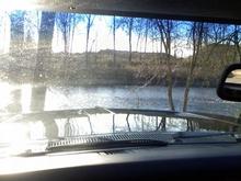 Hanging out down by the river having lunch with my Dad. It was a great day.