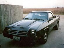 My 83 Plymouth Scamp GT, it now has the correct nose piece!