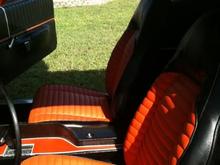 r3 Finally got the seats recovered. first time i've ever done that. Not too bad for first time.