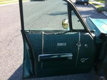 The only interior damage..not too shabby considering it sad out in the elements for 15 years