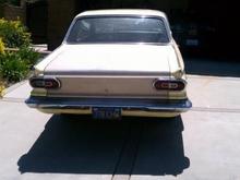 The rear someone swapped the 65 for a 66 trunk