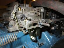 Carter AFB Throttle Linkage