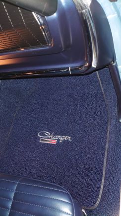 Of course floor mats. 