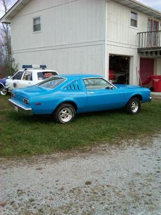 my 77 roadrunner 4 speed petty blue export car