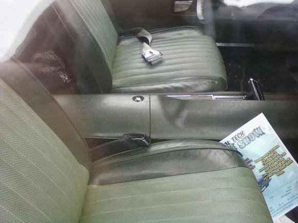 And she is clean as a whistle on the inside, except for a couple of random items lol.