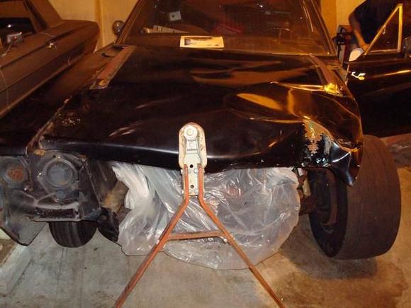 the aftermath of the crash