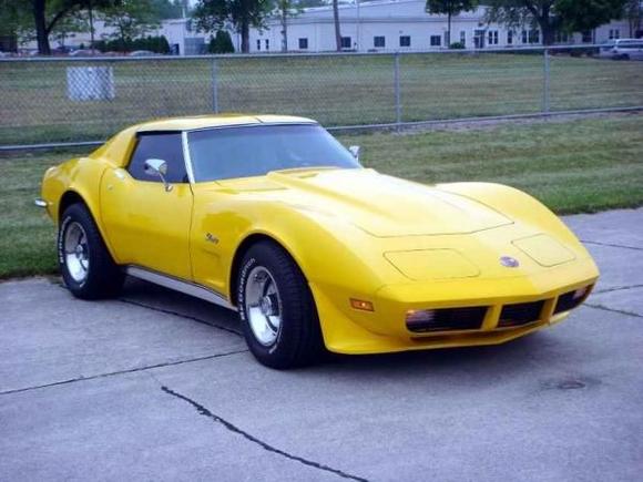 Corvette Yellow