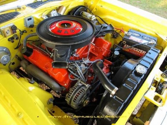 6 Dodge Challenger RT 1970 440 big block auto