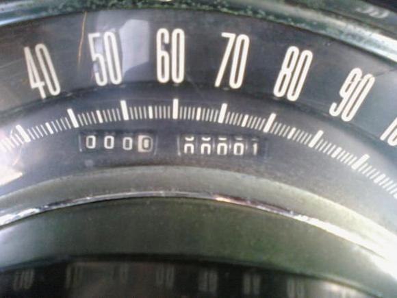 Took this immediately after my Chrysler turned 100,000 miles.  Yes, original!