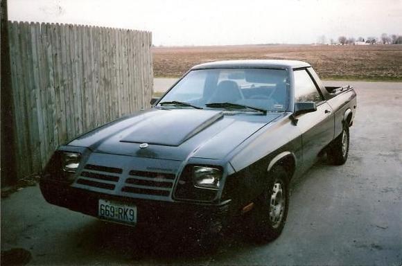 My 83 Plymouth Scamp GT, it now has the correct nose piece!