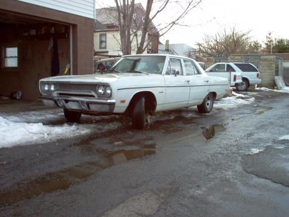 Getting ready to go to sleep...