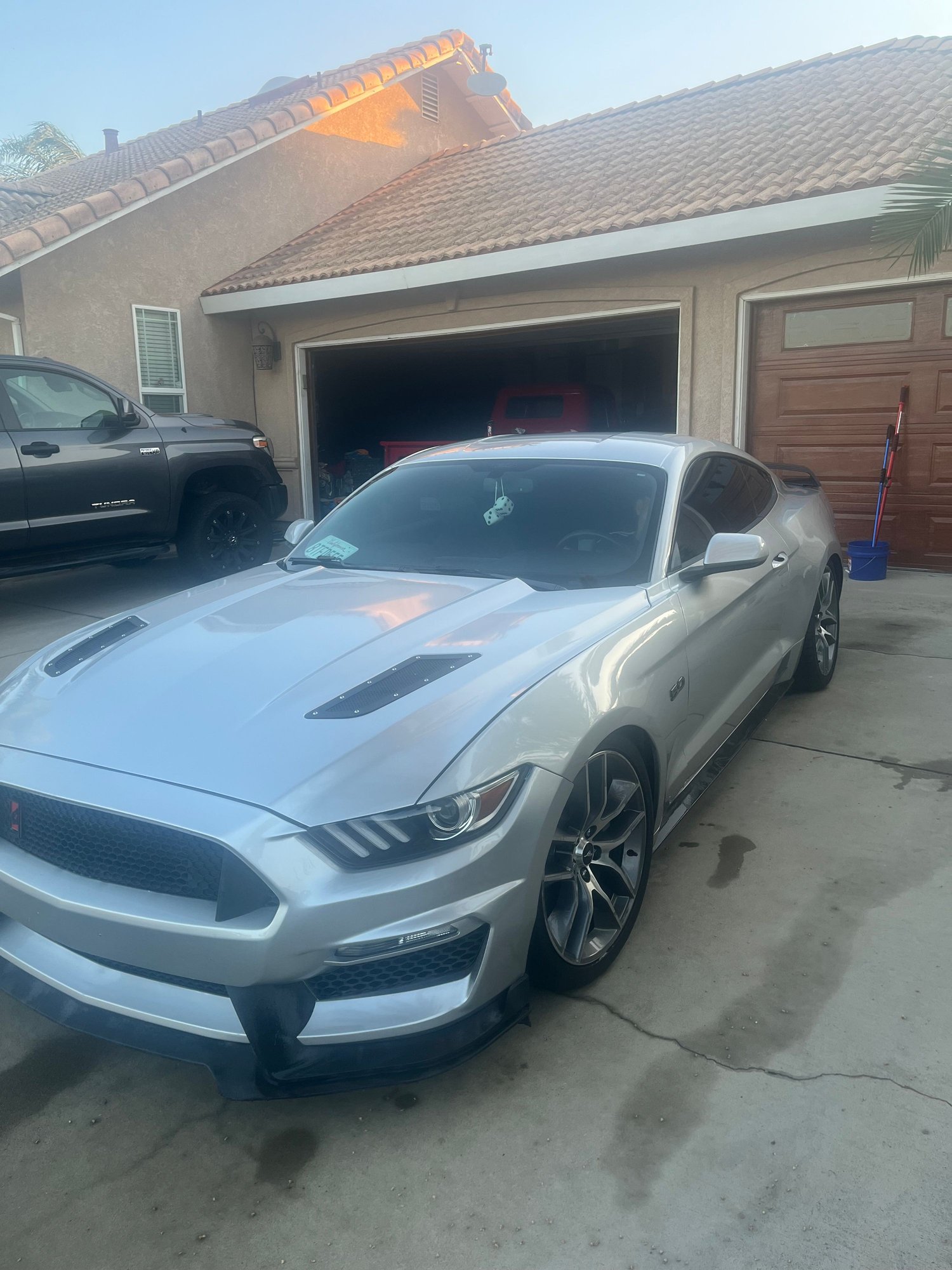 2015 Ford Mustang - GT mustang 2015 - Selling - Used - VIN 1FA6P8CF9F5418076 - 68,128 Miles - 6 cyl - AWD - Manual - Coupe - Silver - Ceres, CA 95307, United States
