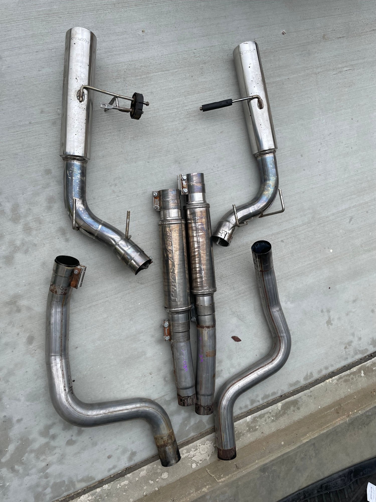 Engine - Exhaust - Pypes super system catback - Used - 2011 to 2014 Ford Mustang - Beaumont, CA 92223, United States