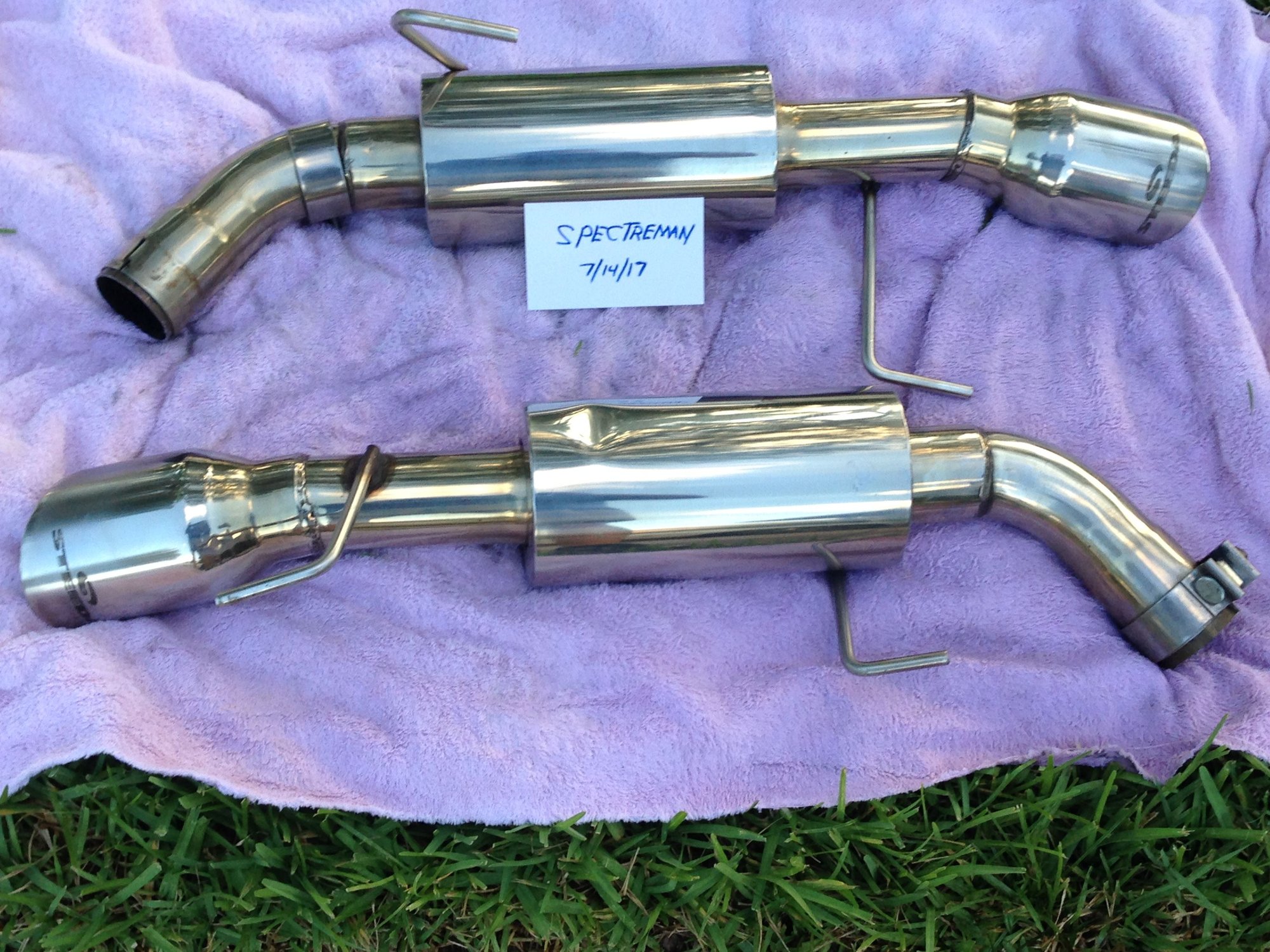 Steeda mufflers for 0509 Mustang GT & GT500 150