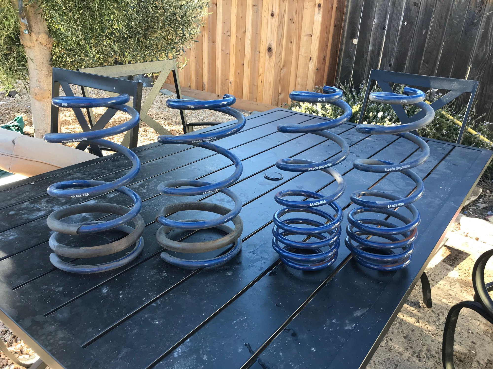 Steering/Suspension - 2005-2014 Steeda Ultralite Lowering Springs - Used - 2005 to 2014 Ford Mustang - Carmel Valley, CA 93924, United States