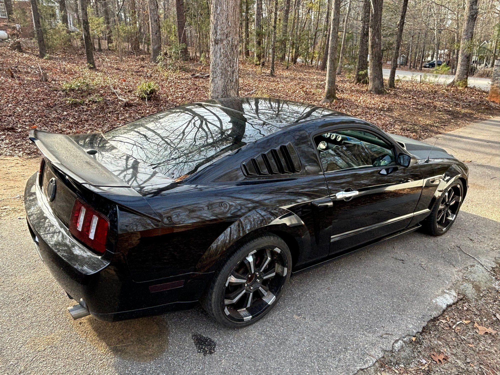 2006 Ford Mustang - Turbo manual - Used - VIN 1ZVHT82H975251153 - 1 Miles - 8 cyl - 2WD - Manual - Coupe - Black - Lexington, SC 29072, United States