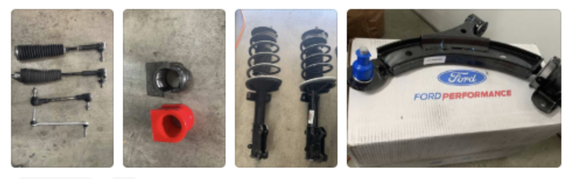 New suspension parts and Clunk noise passenger side over bumps