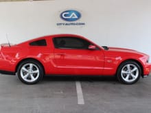 2010 Torch Red Mustang GT