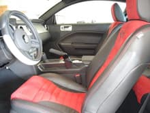 2009 Mustang GT custom interior