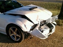 11-18-2010 After some idiot hit me in my company parking lot! I was going maybe 5 mph max!