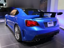 Subaru BRZ Concept STI rear