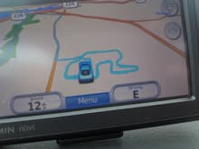 GPS after 3 laps @ The Glen