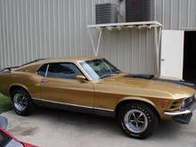Rare 1970 Ford Mustang Mach 1 Super Cobra Jet Going up for Auction