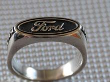 Ford Mustang signet ring