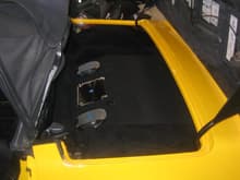 1986 Corvette with 1991 ZR1 Body( Alpine Pdx 600.1, Alpine Type S Compents, 12&quot; slim fit kenwood sub)