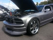 2009 GT Mustang on 22&quot; Rims