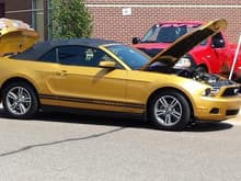 OMC Stampede Car Show 2013, Mustang, OK