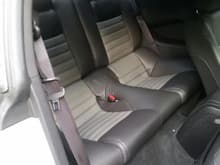 Backseat Katzkin leather