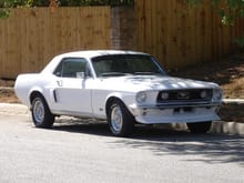 Our 68' coupe in &quot;fresh white high-gloss&quot;