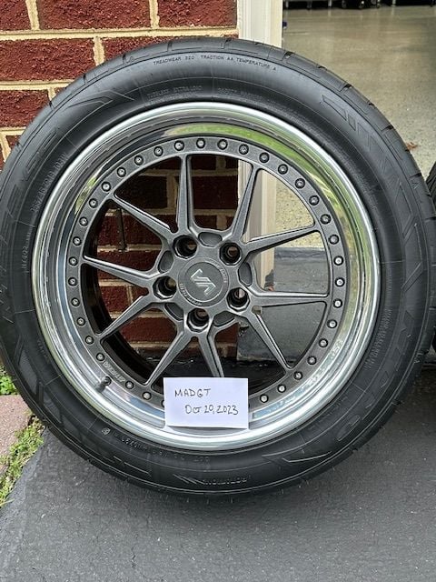 Wheels and Tires/Axles - FS: 3PC Forged Aluminum Wheels and Tires (Only 2 each) - Used - Aldie, VA 20105, United States