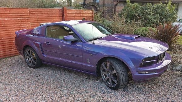 2005 Mustang at home in North Belfast
