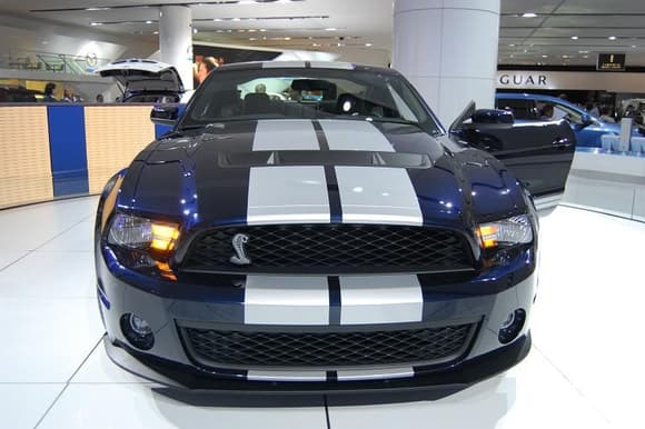 2010 Ford Mustang Shelby GT500 Front Square