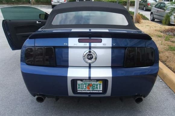 Tail Light Blackouts with Sequential Tail Lights