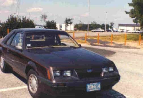 Another view of the old 4 cyl college car, cost about 9,000 bucks in '85