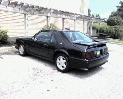 Black Knight..1993 Mustang Gt.5.0 V8