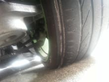 Absurd tire wear